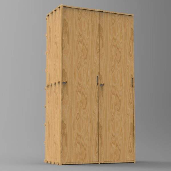 L2 door Storage tall 1 door base with 1 door exstention added