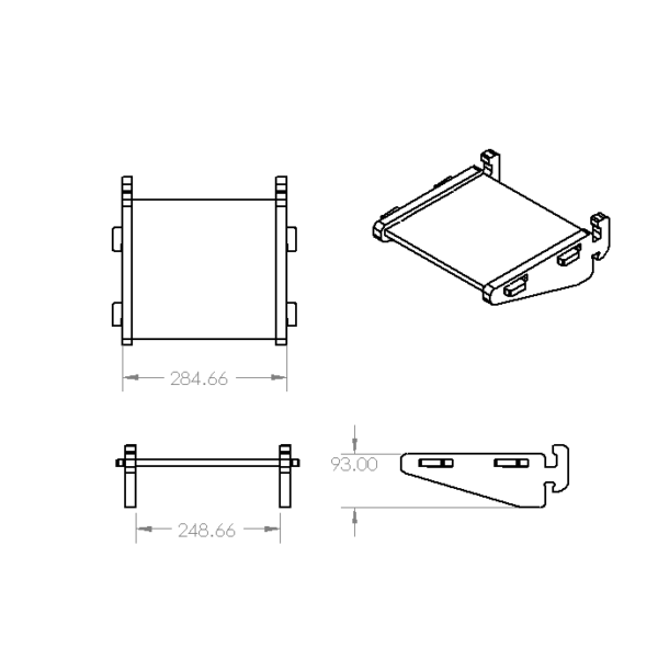 250 1 x 1 Shelf - Image 7