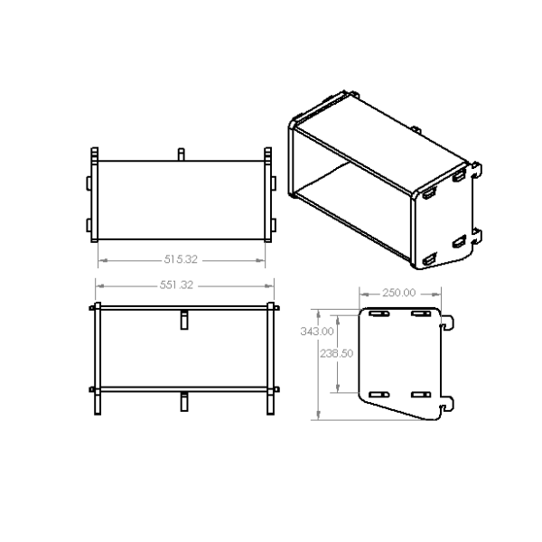 250 2x2 plywood storage office shelf dimentions