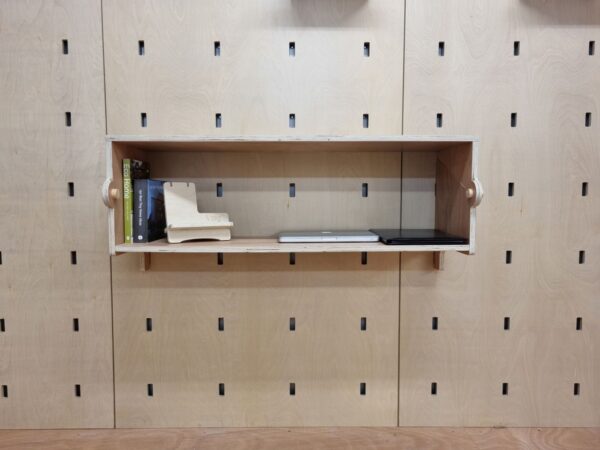 Vaeg Space Saving Desk Shelf Plywood 4 LR