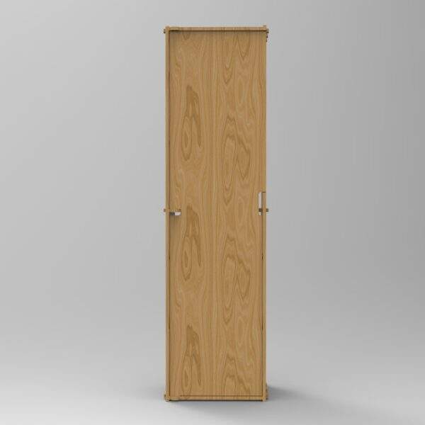 Vaeg 430 stand alone tall storage cupboard plywood with plywood birch or Okoume doors 3