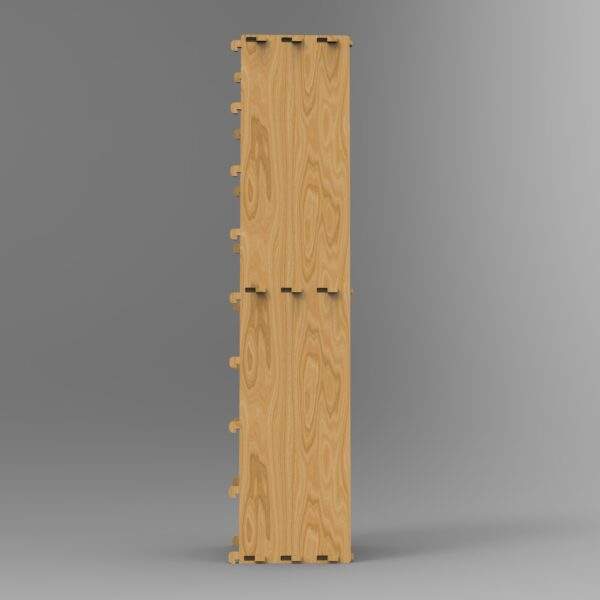 Vaeg 430 stand alone tall storage cupboard plywood with plywood birch or Okoume doors 5