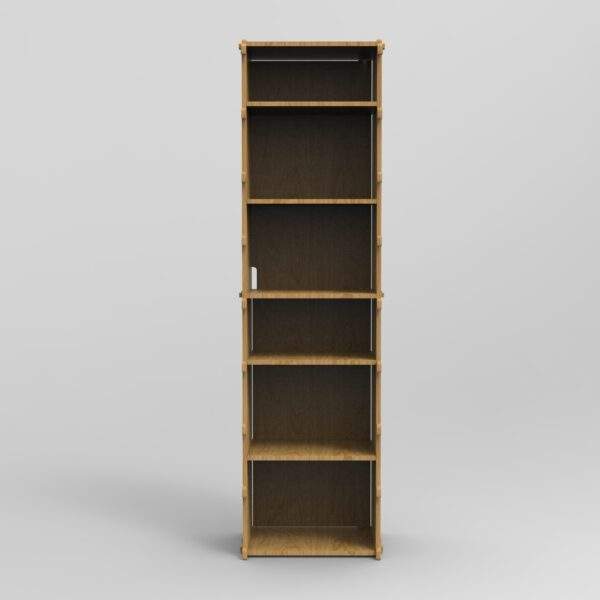 Vaeg 430 stand alone tall storage cupboard plywood with plywood birch or Okoume doors 7
