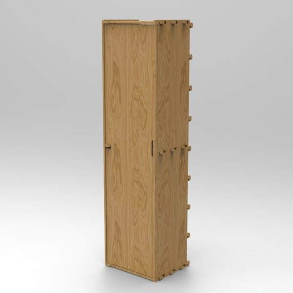 Vaeg 430 stand alone tall storage cupboard plywood with plywood birch or Okoume doors 8