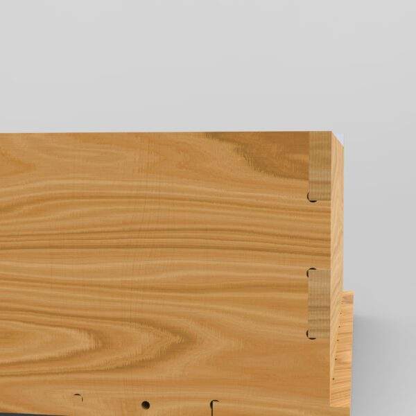 Vaeg plywood draw boxes are simply stronger shown with plywood front 10