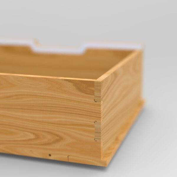 Vaeg plywood draw boxes are simply stronger shown with plywood front 11