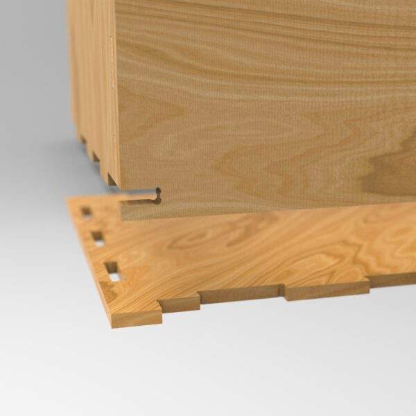 Vaeg plywood draw boxes are simply stronger shown with plywood front 3