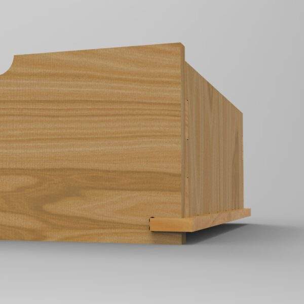 Vaeg plywood draw boxes are simply stronger shown with plywood front 6