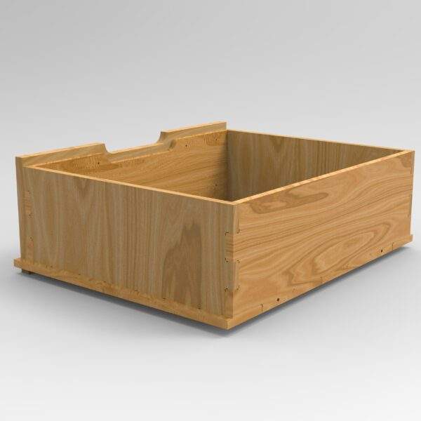 Vaeg plywood draw boxes are simply stronger shown with plywood front 7