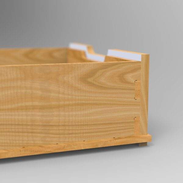 Vaeg plywood draw boxes are simply stronger shown with white front 18