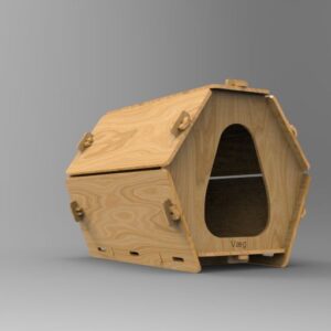 Vaeg Dog house dog crate 10